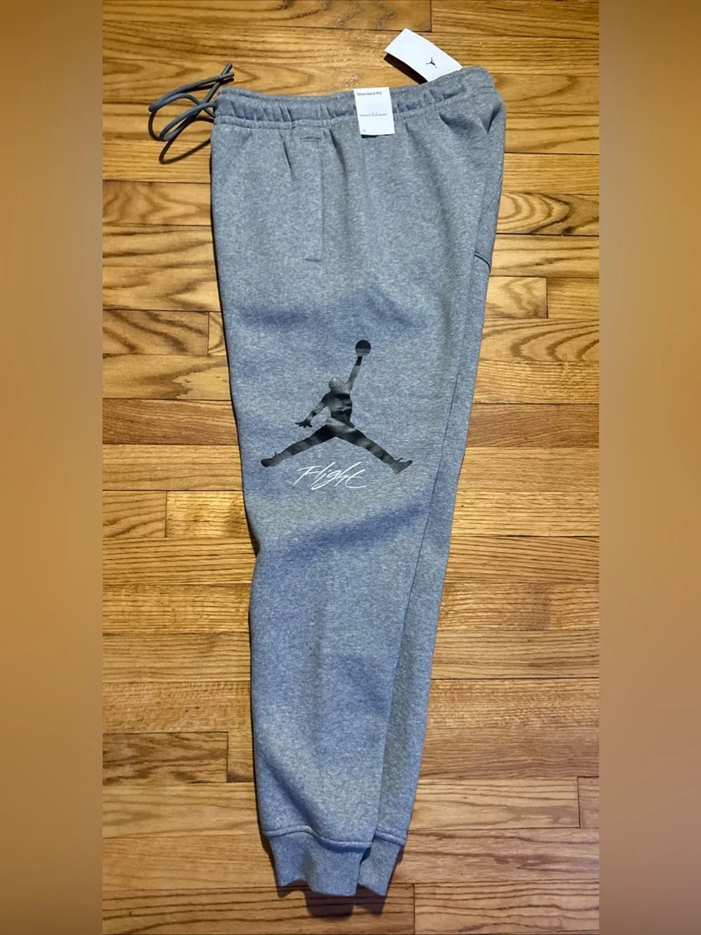 Nike Jordan Flight Essentials Fleece Baseline joggers Men’s sz NEW! gray
